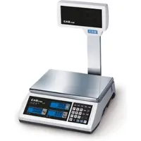CAS Software CAS ERP-P, Laden-Waage, Hochanzeige, preisrechnend, GEEICHT, Wägebereich max. 6 kg, Ablesbarkeit 1g