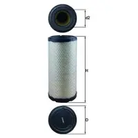MAGNETI MARELLI Luftfilter LX 1241