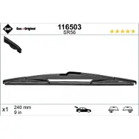 SWF DAS ORIGINAL Heckscheibenwischer Stück für MITSUBISHI ASX (GAW) 240mm