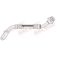 Quick Brake Bremsschlauch [Hersteller-Nr. 50.023] für Nissan, Ford