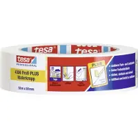TESA Malerkreppband 4306 Profi PLUS leicht gekreppt hellbeige L 50 m B 30 mm Rl.