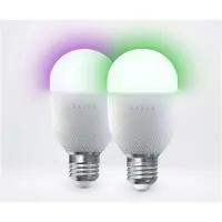 Razer Aether, Intelligentes Leuchtmittel, WLAN, Weiß, 802.11b, 802.11g, Wi-Fi 4 (802.11n), LED, E26/E27