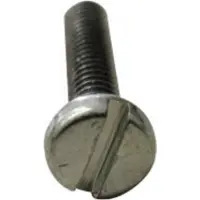 Toolcraft 104082 Zylinderschrauben M5 12 mm Schlitz DIN 84 Stahl 1000 St.