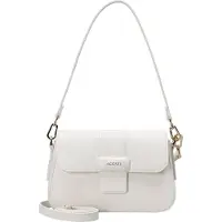 Lacoste Umhängetasche Flap Crossover Bag Farine weiß
