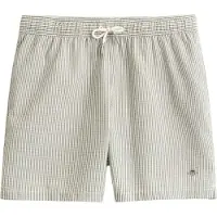 Gant Badehose Striped Seersucker Herren Dry Herb Green-S