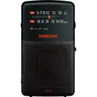 Sangean SR-35 Radio, UKW/MW, Kopfh?rer-Ausgang, Akkubetrieb