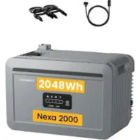 Growatt NEXA 2000 All-in-One Speicher für Balkonkraftwerke, by Powerness - NEXA 2000 | 2048Wh / Standardversand