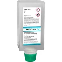 Peter Greven Physioderm GmbH Myxal Sept-Gel Händedesinfektionsgel 6 x 1 l Spender-Weichflasche
