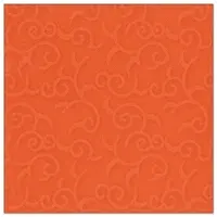 Papstar 50 Servietten "ROYAL Collection" 1/4-Falz 40 x 40 cm nektarine