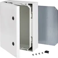 Fibox Wandschaltschrank mit Deckel und Deckeldichtung, Serie: ARCA IEC ohne metrischen Vorprägungen, Werkstoff Gehäuse