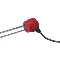 Carlo gavazzi 1 1/2 RG, 3 stk. Ø5mm 1M lange uisoleret elektroder, med 2 meter kabel