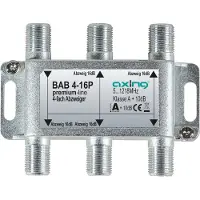 Axing BAB 4-16P Kabel-tv-afgrener 4-dobbelt 5 - 1218 MHz