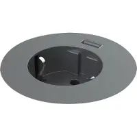Kondator Powerdot Midi - 1 El 1 USB-C PD Laddare, typ F (Schuko) Svart