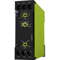 TELE V2ZQ10 24-240V AC/DC Tidsrelæ Multifunktionel 1 stk Tidsområde: 0.05 s - 100 h 1 x skiftekontakt