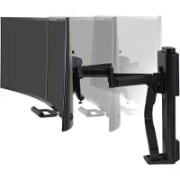 Ergotron TRACE 45-631-224, Klemme, 9,8 kg, 68,6 cm (27"), 100 x 100 mm, Höhenverstellung, Schwarz