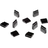 Axis TU6009, 6-PIN, Schwarz, Männlich, Gerade, 10 Stück(e)