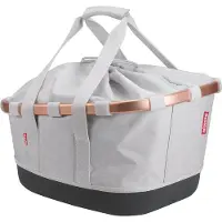 Klickfix Bikebasket GT für Racktime, twist sky rose