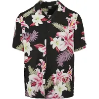 Urban Classics Viscose Aop Resort Kurzarmhemd