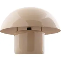 Present Time - Tischleuchte Fat Mushroom - Braun - 29x29x25cm Tischlampe - Nachttischlampe, Wohnzimmer, Schlafzimmer