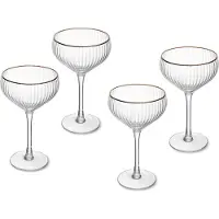 MIKASA Sorrento 350ml Sektglas 4 Einheiten