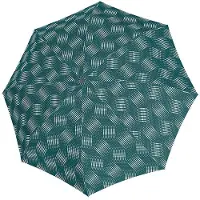 Doppler Regenschirm Fiber Flex Long AC Wave Petrol
