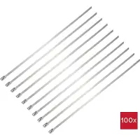 TRU COMPONENTS TC-12647636 Stahlkabelbinder 290 mm 4.6 mm AISI 316 100 St.