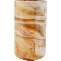 Pols Potten Vase Marbled Glass Beige L