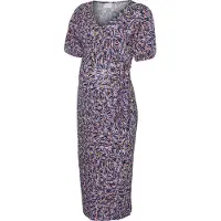 Mamalicious Wanessa 24 Maternity Kurzarm Midi-kleid