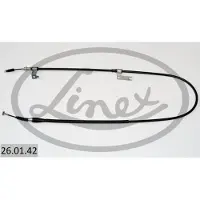 Linex Handbremsseil 26.01.42 Rechts für MAZDA 323 F VI (BJ) 1715/1500mm