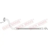 Quick Brake Bremsschlauch [Hersteller-Nr. 50.737] für Kia, Hyundai