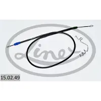 Linex Handbremsseil 15.02.49 Links für FORD Transit Mk6 Pritsche / Fahrgestell (V347, V348, FM, FN, FF) 1602mm