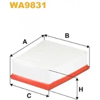 WIX FILTERS Luftfilter WA9831