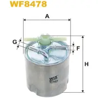 WIX FILTERS Kraftstofffilter WF8478