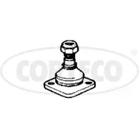CORTECO Traggelenk Vorne Rechts Vorne Links oben für OPEL MANTA B (58, 59) 49395678
