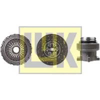 LuK Kupplungssatz BR 0222 430mm mit Ausrücklager und Kupplungsscheibe
