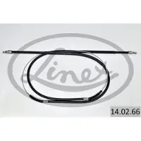Linex Handbremsseil 14.02.66 Hinten für FIAT DUCATO Pritsche/Fahrgestell (230) 2715/890/2715/890mm