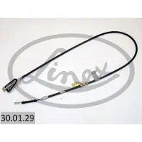 Linex Handbremsseil 30.01.29 Rechts für NISSAN ALMERA II Hatchback (N16) 1665/1505mm