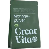 Ingo Steyer GmbH & Co. KG GreatVita Moringa Pulver 400g | 100% rein, Moringa Oleifera Blatt Pulver