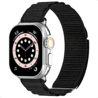 Accezz Nylon Alpine Armband für Apple Watch | 44/45/46/49 mm - Schwarz