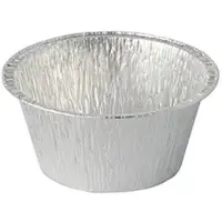 Papstar Starpak Schalen, Alu rund 0,12 l Ø 8,5 cm, 3,9 cm 1800 Stück