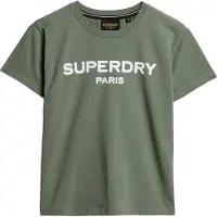 Superdry Sport Luxe Graphic Fitted Kurzarm-t-shirt