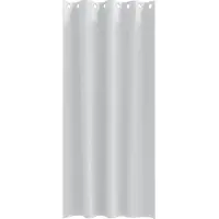 vidaXL Verdunkelungs-Vorhänge mit Ringen 2 pcs Helles Grau