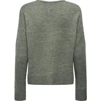 JDY V-Ausschnitt-Pullover "JDYELANORA L/S V-NECK PULLO. KNT NOOS" mit leicht überschnittenen Schultern