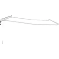 vidaXL Markisenrahmen Weiß 300 x 250 cm Aluminium