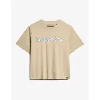 Superdry Emb Core Logo Boxy Loose Kurzarm-t-shirt
