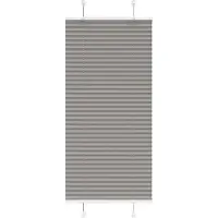 vidaXL Plissee Anthrazit 65x100 cm Stoffbreite 64,4 cm Polyester