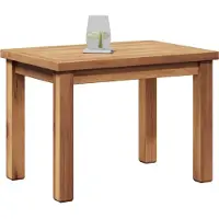 vidaXL Couchtisch Braun 50 x 35 x 36 cm Massivholz Teak