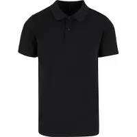 Build Your Brand Sorona Kurzarm-poloshirt Schwarz S Herren Schwarz S