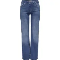 ONLY Straight-Jeans "ONLBLUSH – Straight Fit mit klassischem 5-Pocket-Design" straight fit, Denim/Jeans, Baumwollmischung, Coinpocket, unifarben