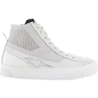 Alpinestars Stella Stated Podium Motorrad-Sneaker Damen Nubuk weiß, 7